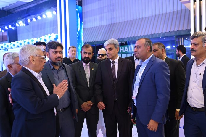 Mohammed Hassan Bakshi, Chairman of the Association of Builders and Developers of Pakistan (ABAD) seen in the picture taken at Expo Canter Karachi