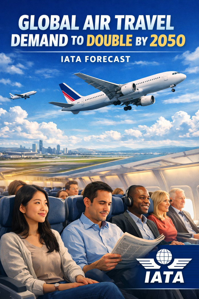 Global Air Passenger Demand to Double